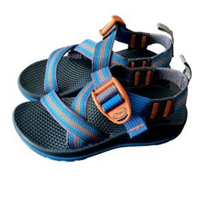 CHACO Z/1 BLUE & ORANGE SPORT SANDAL SIZE 11